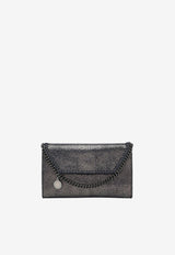 Stella McCartney Falabella Metallic Chain Clutch Blue 581238WP0489/T_STELL-4018