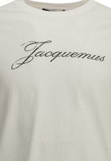 Jacquemus Signature Logo Long-Sleeved T-shirt White TSU00351AJ00289WHITE_8c3e2088-0019-4e27-8927-6392b7038a3f