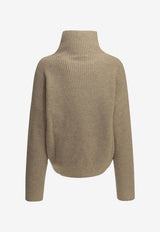 Isabel Marant Brooke Wool and Cashmere Turtleneck Sweater Beige 25APU0231FAB1L07I90BE_e4eef708-666f-411b-9f2d-4c7a88e728f6