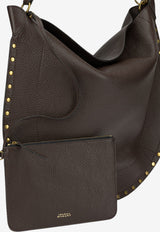 Isabel Marant Large Oskan Soft Hobo Bag Dark Brown 25APP0200FAC3C22M50CF_a42aeb99-ec4c-4e16-870f-b0a61f492494