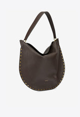 Isabel Marant Large Oskan Soft Hobo Bag Dark Brown 25APP0200FAC3C22M50CF_a42aeb99-ec4c-4e16-870f-b0a61f492494