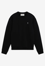 AMI PARIS Ami De Coeur Sweatshirt Black HSW763730/T_AMI-045