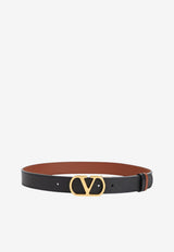 VLogo Reversible Leather Belt
