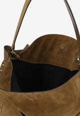 Isabel Marant Medium Hobo Pocket Suede Shoulder Bag Brown 26APP0510FAD3C12M50CO_9328b685-b0ca-4d97-aa41-5a08cafb1724