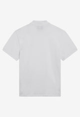 AMI PARIS Ami De Coeur Polo T-shirt White BFUPL001U760/T_AMI-100
