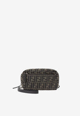 Fendi Small Zucca FF Jacquard Toiletry Pouch Brown 8N0216B16FF1PR4_Black_70026562