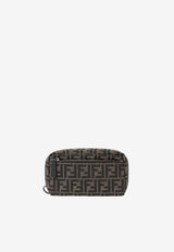 Fendi Small Zucca FF Jacquard Toiletry Pouch Brown 8N0216B16FF1PR4_Black_70026562