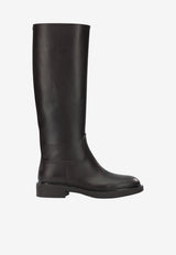 Gianvito Rossi Ascott Knee-High Leather Boots Brown G8012820GOMCLNMOKA_d25db43b-c7a9-451e-b9eb-b889c1700539
