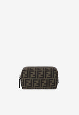 Fendi Micro Zucca FF Jacquard Pouch Bag Brown 8N0218B1J2F1PR4_Black_70026620