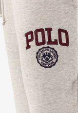 Polo Ralph Lauren Logo-Embroidered Track Pants Gray 710B26148001_LTSPORTHEATHER_70027172