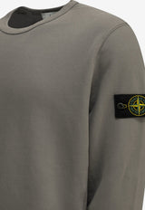 Stone Island Compass Patch Crewneck Sweatshirt Gray L2S156100049S0A20V0060_077234ca-4d65-4172-b19f-e01778248337
