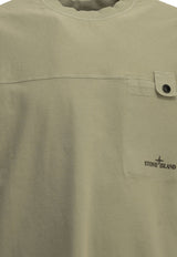 Stone Island Embroidered Logo T-shirt Green L2S152100028S0500V0095_8ae86091-fd9f-46af-8d31-ab33bac8d458