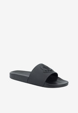 Moncler Basile Rubber Slides Black L109A4C00040M2999999_Black_53817841