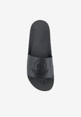 Moncler Basile Rubber Slides Black L109A4C00040M2999999_Black_53817841