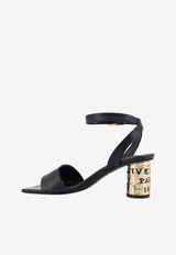 Givenchy 65 Tape Heel Leather Sandals Black BE30BPE1J7001_BLACK_40017446