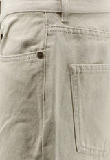 Fendi Casual Straight-Leg Pants Beige FLP882AOHVF1W0T_GINESTRA 26_42821576