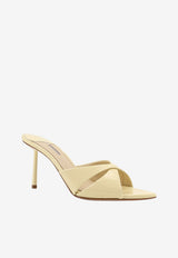 Le Silla Shirley 80 Patent Leather Sandals Butter 6621F080BXPPGSM28A_MAYO_70332420