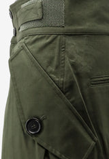 The Frankie Shop Tova Oversized Cargo Pants Green PAFS21864420DEEPGREEN_DEEPGREEN_70331991