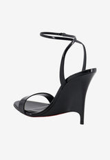 Christian Louboutin Zeezeenella 100 Leather Wedge Sandals Black 3260057B439_BLACK_70347897