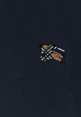 Burberry Checked EKD Patch T-shirt Navy 8130144A1222_NAVY_70014128