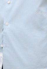 Burberry Striped Poplin Shirt Blue 8127251C5315_SUNBLEACHED BLUE_70013775