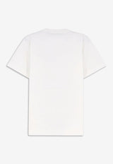 Burberry Checked EKD Patch T-shirt White 8127950B7078_CHALK_70013727