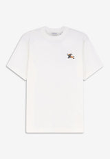 Burberry Checked EKD Patch T-shirt White 8127950B7078_CHALK_70013727