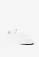 Dolce & Gabbana Portofino Leather Low-Top Sneakers White CS2332A106580002_BIANCO OTTICO_70014332