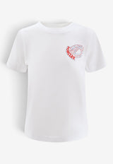 Moncler Logo Print T-shirt White L10938C0001189B8U00A_White_70165674
