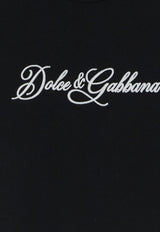 Dolce & Gabbana Signature Logo T-shirt Black G8PT1ZG7P9KN0000_Black_70014419