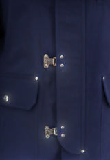 Brunello Cucinelli Water-Resistant Hook Jacket Blue MY4196575CCG52_BLUGEYSER_70211181