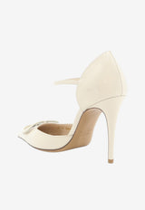 Valentino D'Orsay 100 Patent Pumps Ivory 9W2S0NN6DUWI16_LIGHTIVORY_70013866
