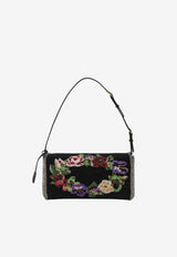 Valentino Small DeVain Beaded Shoulder Bag Multicolor 9W2B0T32LBH/T_VALE-N96