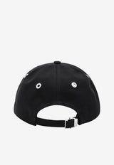 AMI PARIS Ami De Coeur Baseball Cap Black UCP265AW0041/T_AMI-001