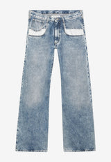 Maison Margiela Washed Denim Pants Blue S51LA0052S30513/T_MARGI-470