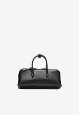 Alaïa Small Delta Leather Handbag Black AA1L1015I255LE/T_ALAIA-999