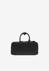 Alaïa Small Delta Leather Handbag Black AA1L1015I255LE/T_ALAIA-999