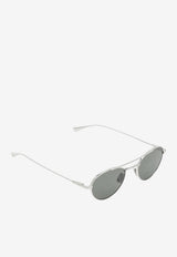 Saint Laurent Metal Aviator Sunglasses Gray 843062UY9969/T_YSL-8100