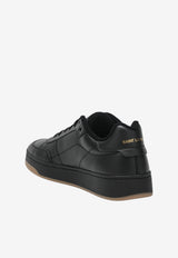 Saint Laurent SL/61 Classic Leather Sneakers Black 81947600N00/T_YSL-1000
