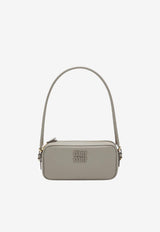 Miu Miu Padded Leather Shoulder Bag Beige 5NE024AF8W/T_MIU-F0D32