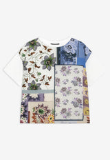Weekend Max Mara Pampas Printed Crewneck T-shirt Multicolor WKDPAMPASSI/S_MAXMW-001