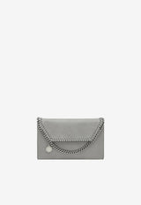 Stella McCartney Falabella Faux Leather Chain Clutch Gray 581238W9132/T_STELL-1220
