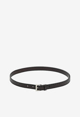 Prada Slim Leather Belt Brown 1CC7322ZQ4/T_PRADA-F0201