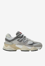 New Balance Kids Girls 9060 Lace-Up Sneakers Gray GC9060GYPL/T_NEWB-RA