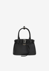 Prada Small Buckle Leather Bag Black 1BA502OBO2CY9/T_PRADA-F0002