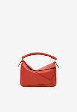 Loewe Mini Featherlight Puzzle Top Handle Bag Red A510PLIX18LE/T_LOEW-4974