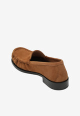 Dries Van Noten Suede Leather Loafers Tan 0217190106/T_DRVNO-712