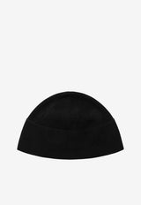 Loro Piana Petunia Ribbed Beanie Black FXM0097WS/T_LORO-8000