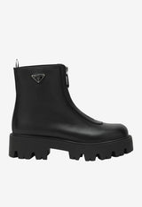 Prada Zip-Up Ankle Boots Black 1T328O050UZE/T_PRADA-F0002