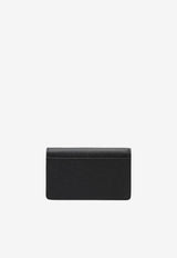 Maison Margiela Four Stitch Compact Calf Cardholder Black SA3VX0005P4745/T_MARGI-T8013